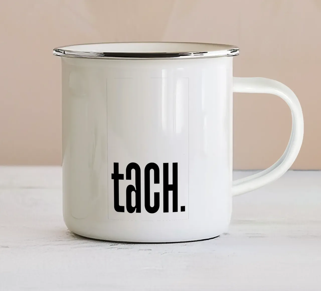 Tach tazza in smalto da BAINAI QUOTES