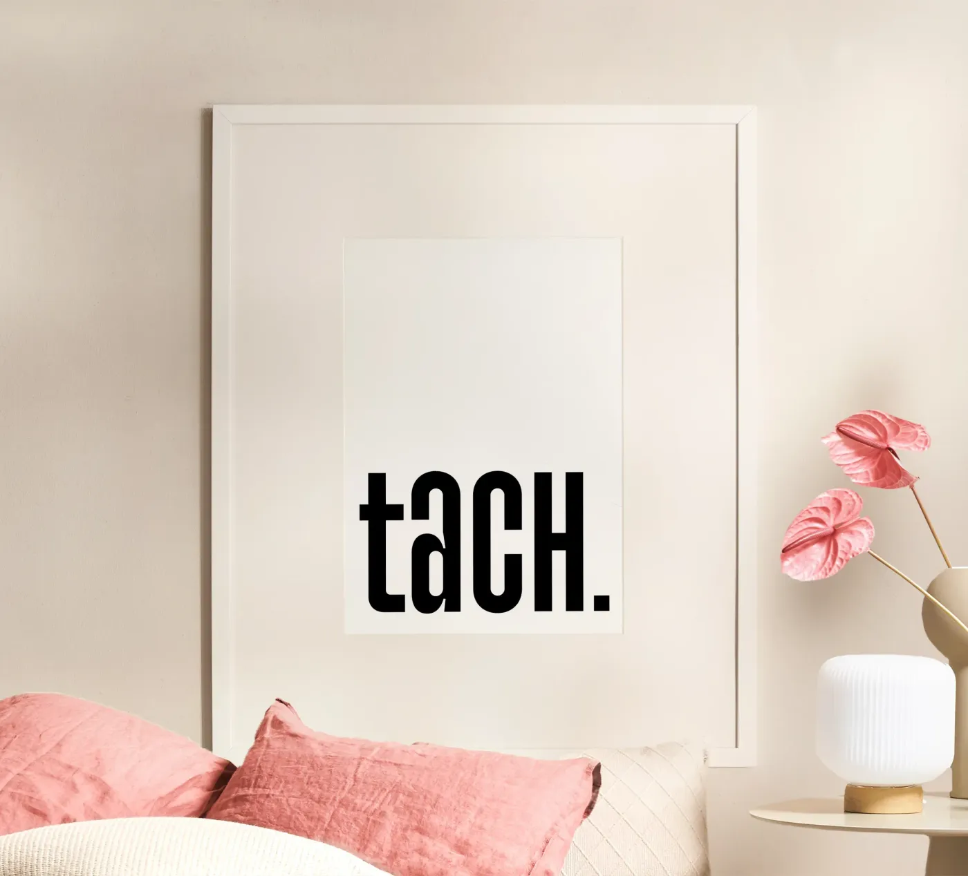 Tach poster van BAINAI QUOTES