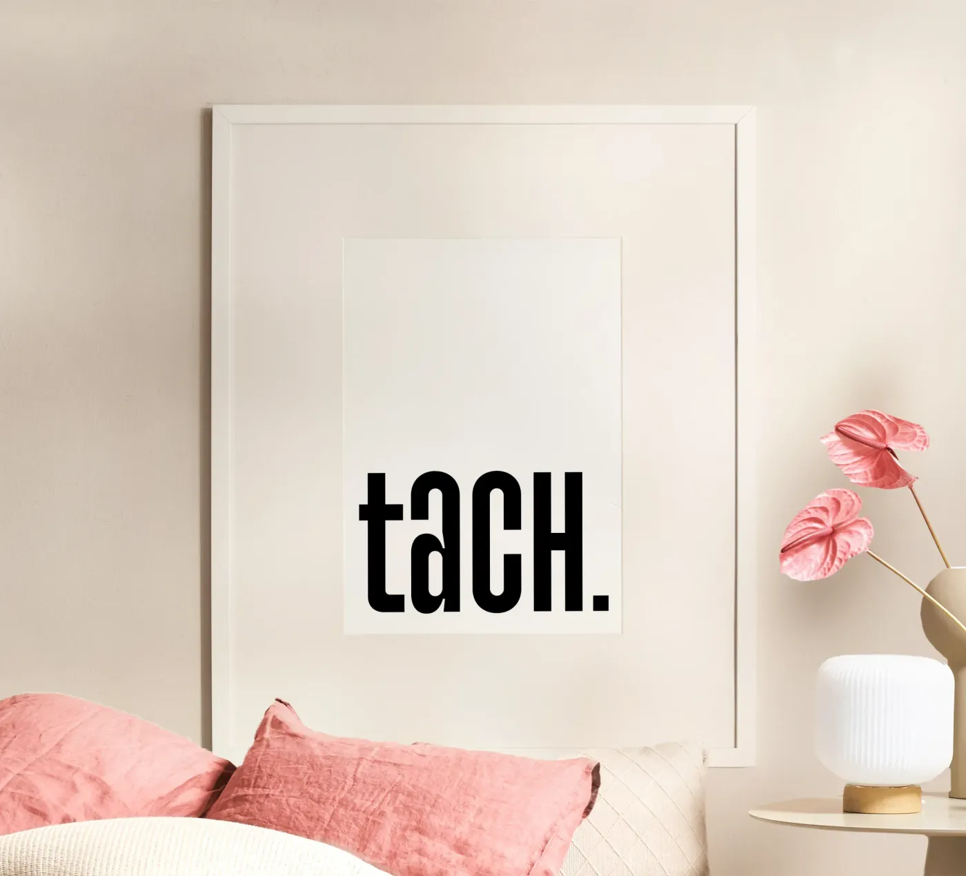 Tach poster van BAINAI QUOTES