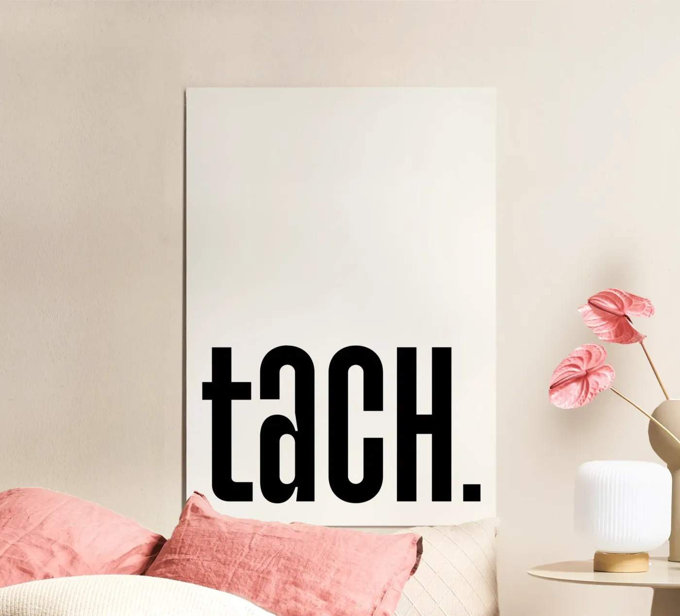 Tach poster van BAINAI QUOTES