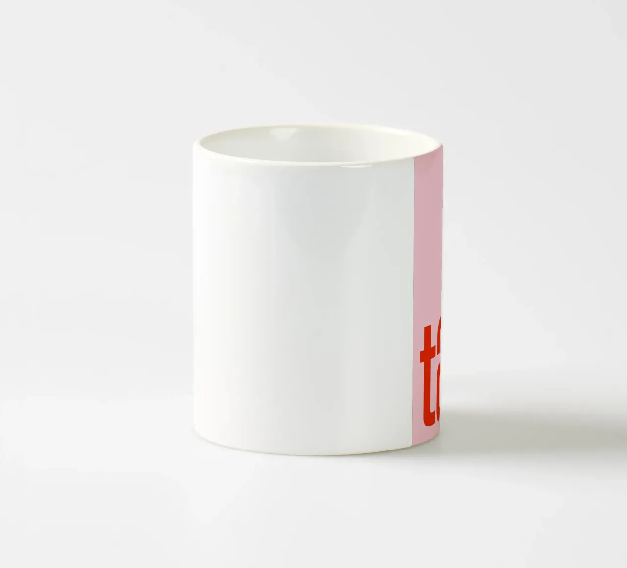 Tach rosarot tazza in ceramica da BAINAI QUOTES