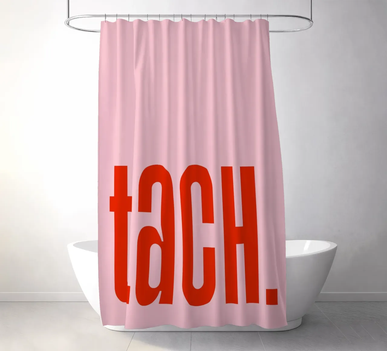 Tach rosarot shower curtain by BAINAI QUOTES