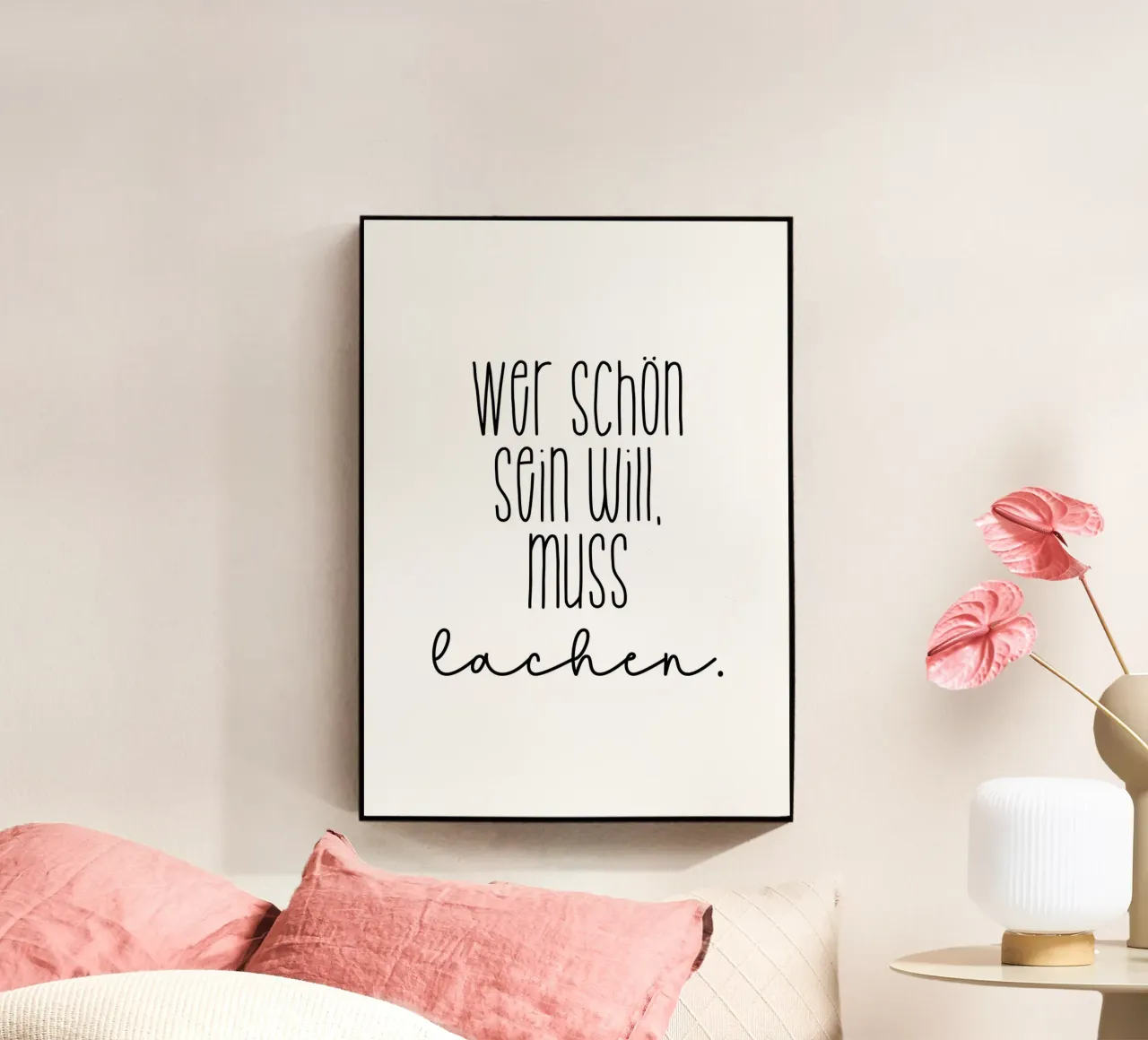 Wer schön sein will plexiglass da BAINAI QUOTES