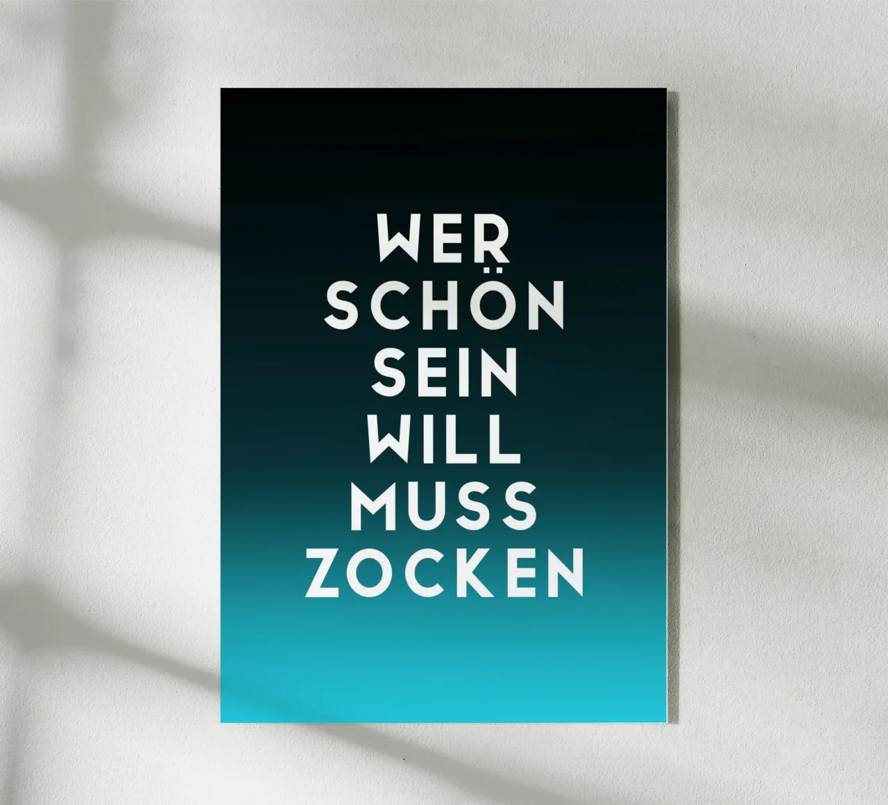 Wer schön sein will plexiglass da BAINAI QUOTES