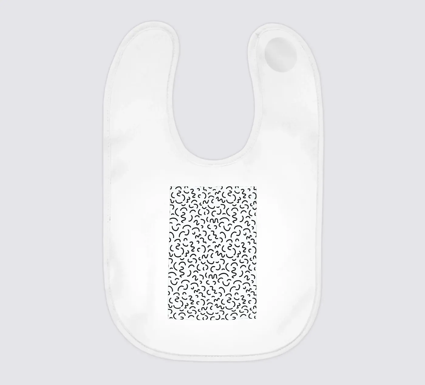 Memphis Squiggle bavaglino da Charlotte Winter