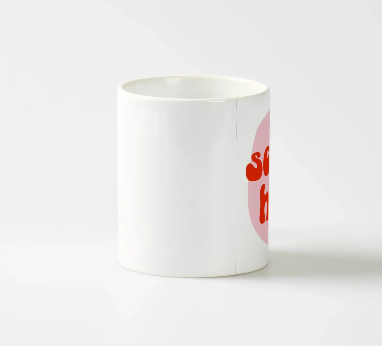 Schön hier retro tazza in ceramica da BAINAI QUOTES