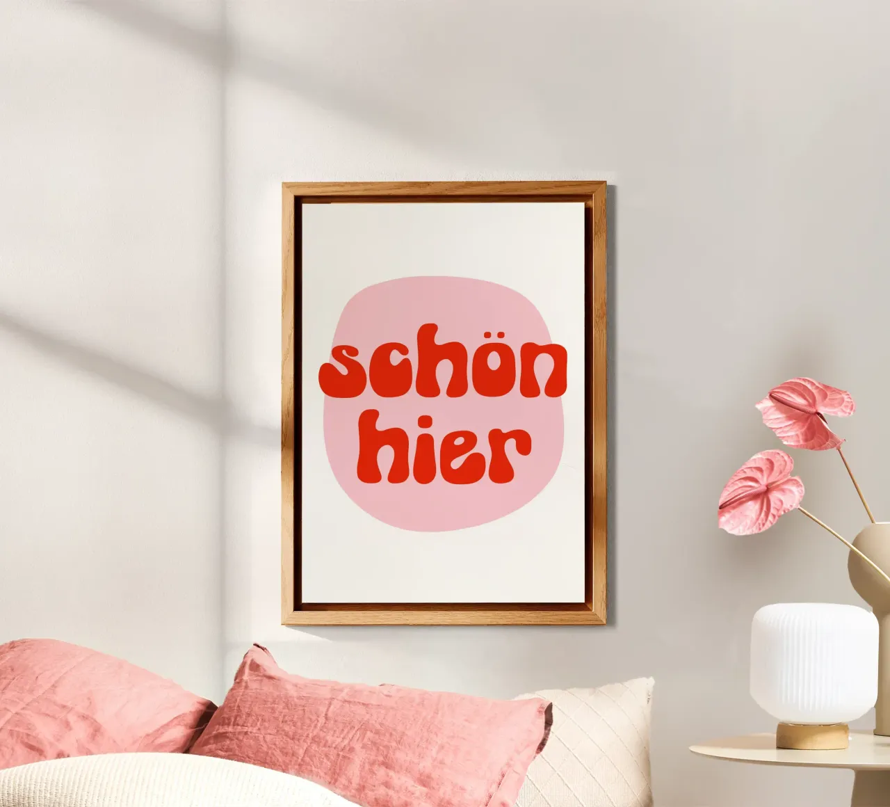Schön hier retro alluminio dibond da BAINAI QUOTES