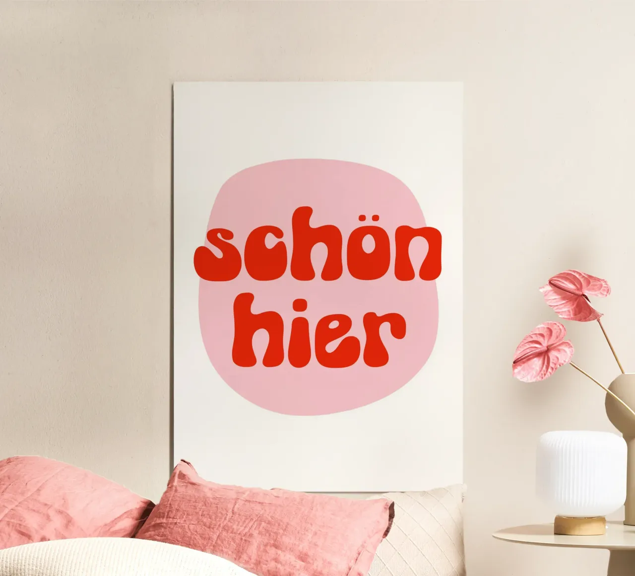 Schön hier retro alluminio dibond da BAINAI QUOTES
