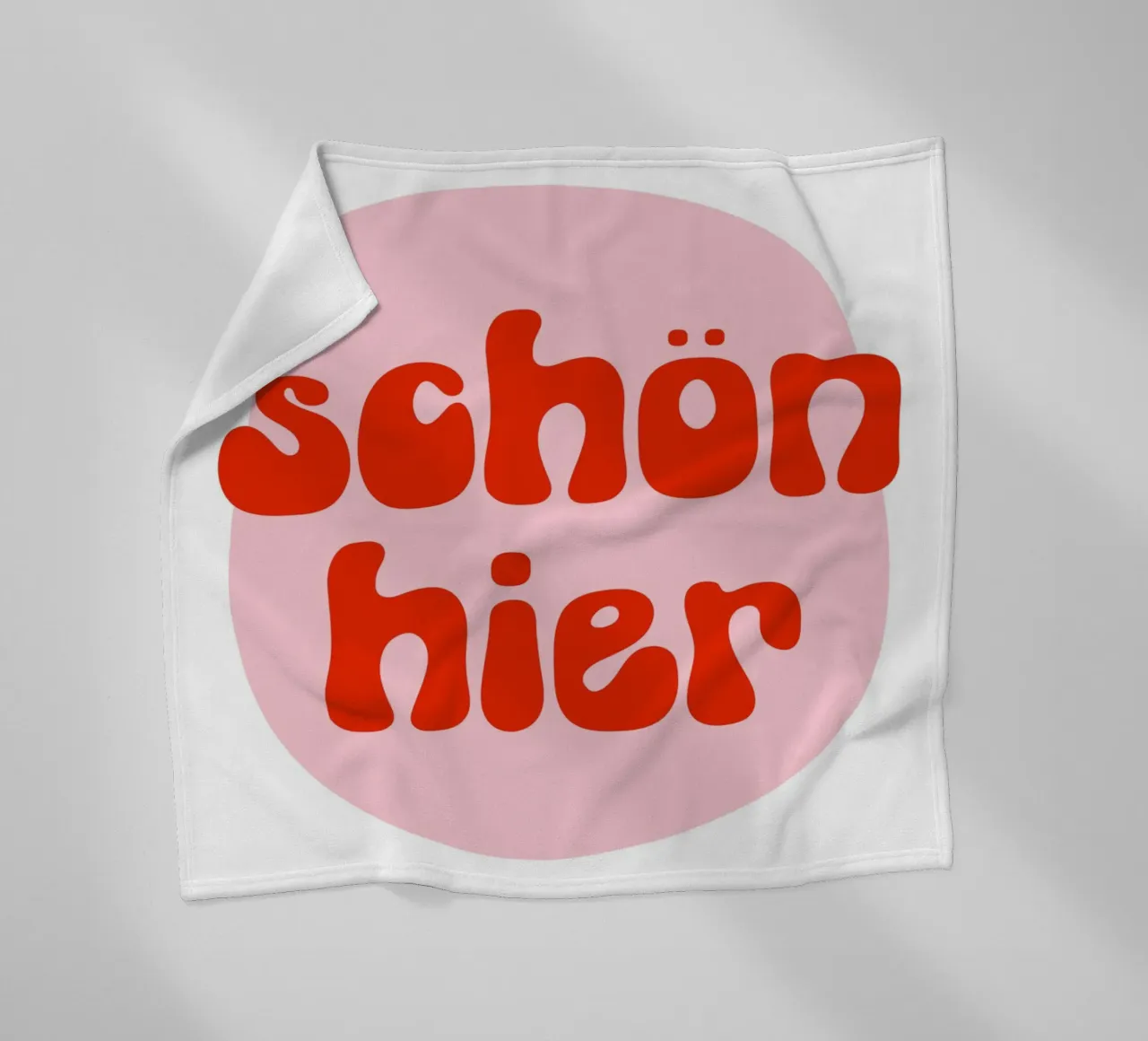 Schön hier retro coperta in pile da BAINAI QUOTES