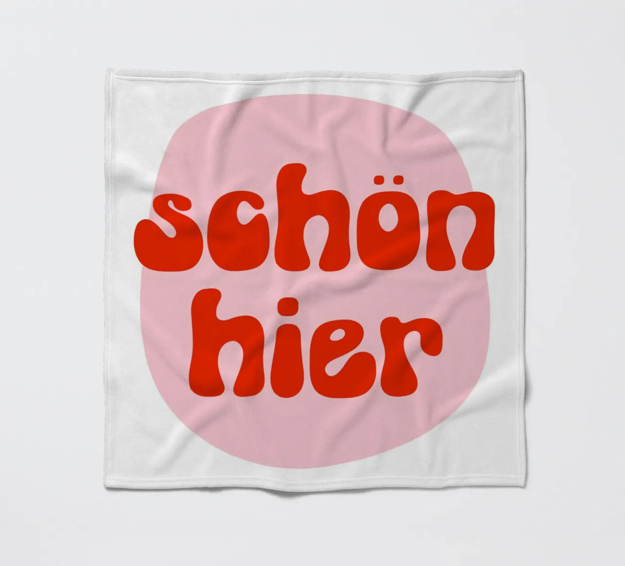 Schön hier retro coperta in pile da BAINAI QUOTES