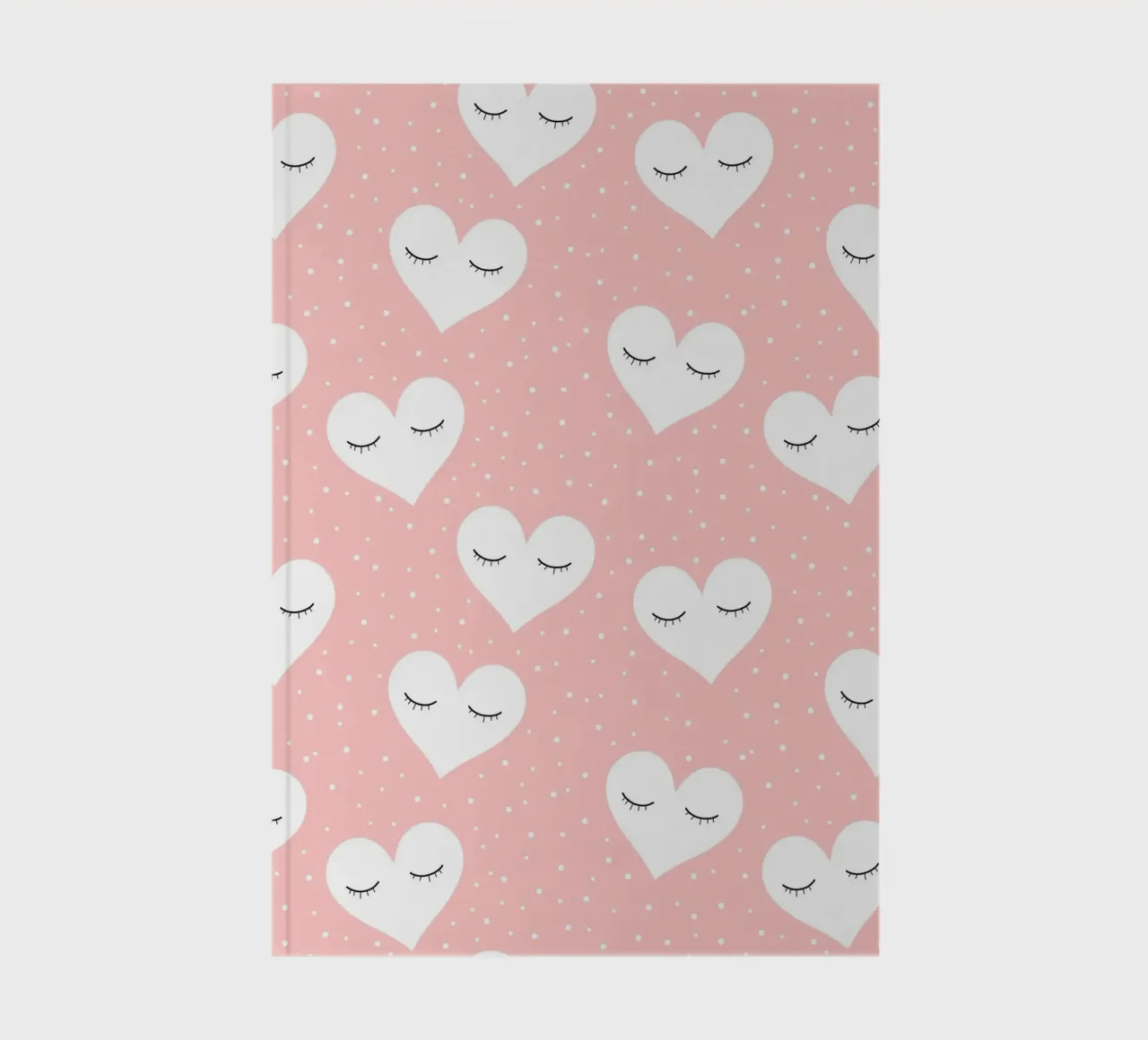 Herz Muster notebook by BAINAI KIDS