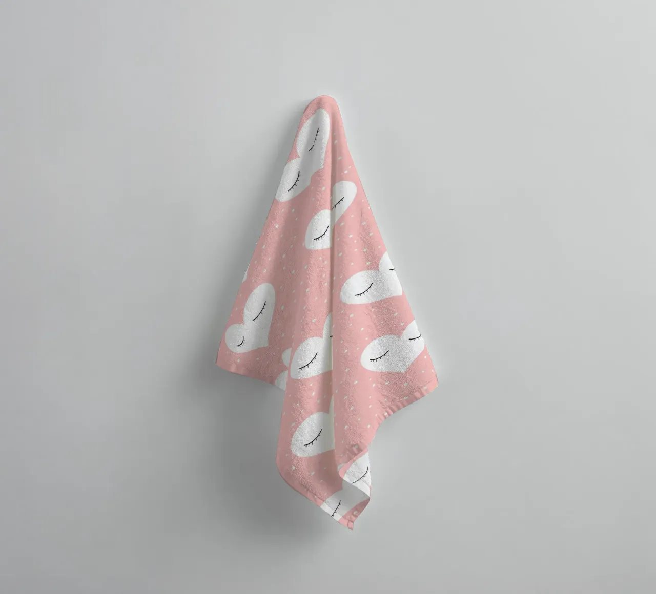 Herz Muster asciugamano da bagno da BAINAI KIDS
