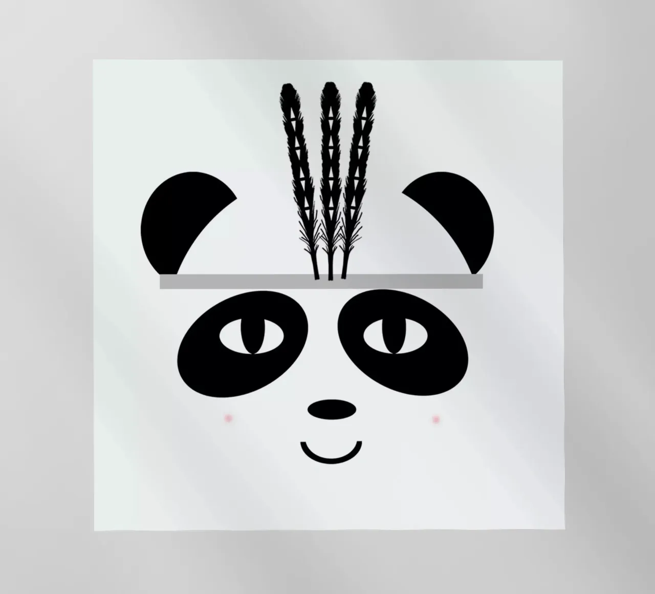 Panda pellicola backlit da Charlotte Winter