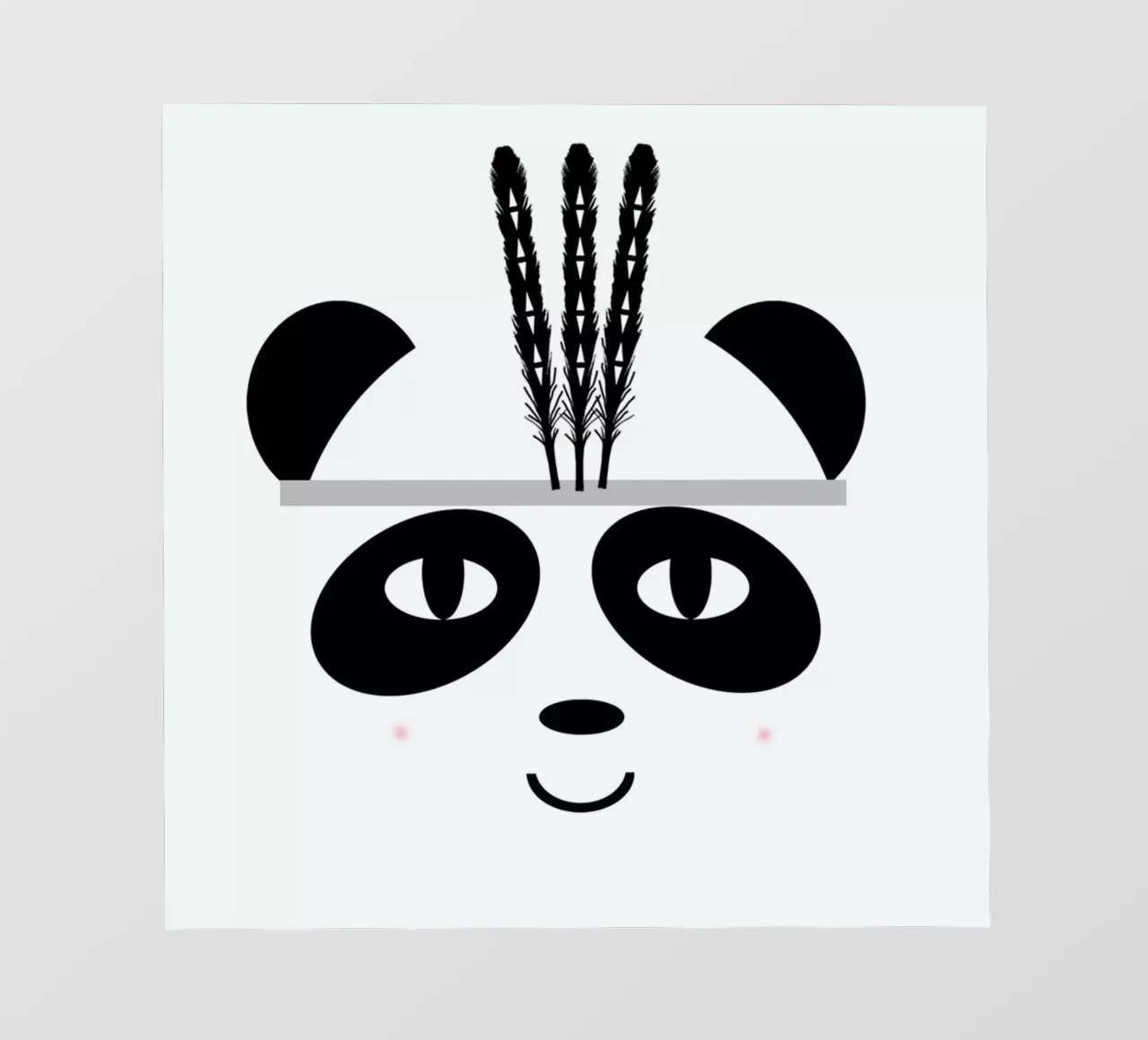 Panda pellicola backlit da Charlotte Winter