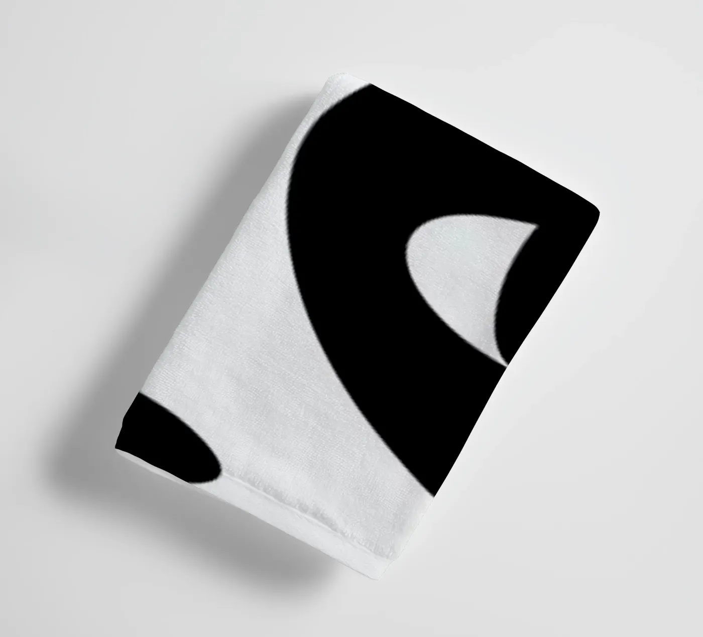 Panda badhanddoek van Charlotte Winter