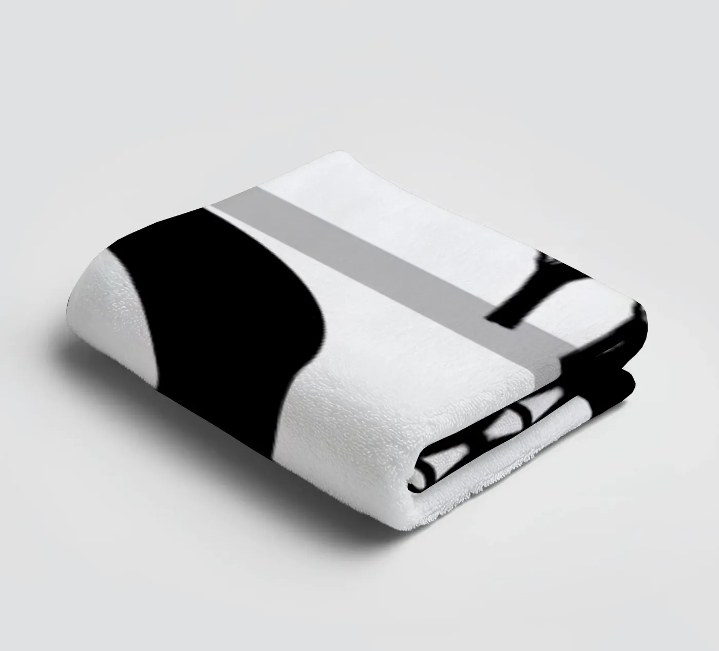 Panda badhanddoek van Charlotte Winter