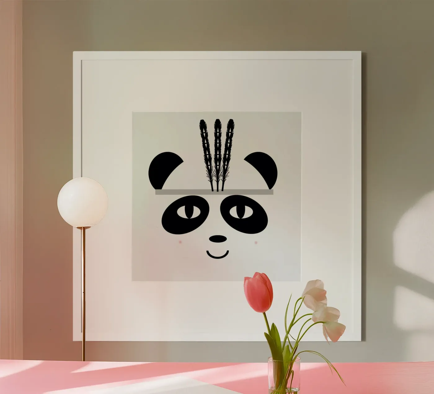 Panda poster da Charlotte Winter