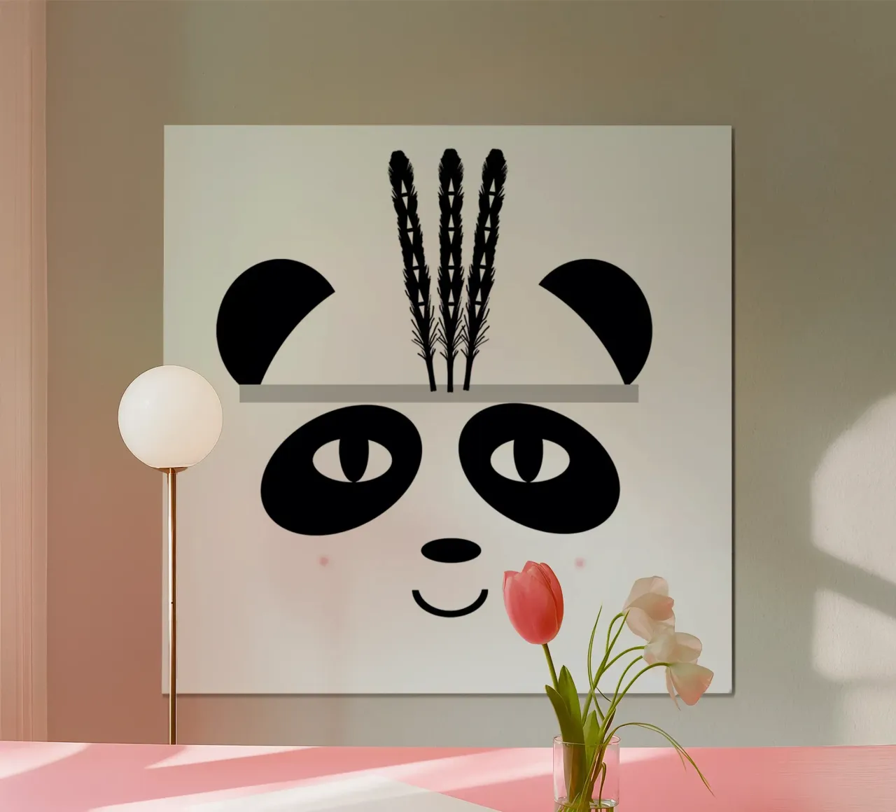 Panda carta hahnemühle da Charlotte Winter