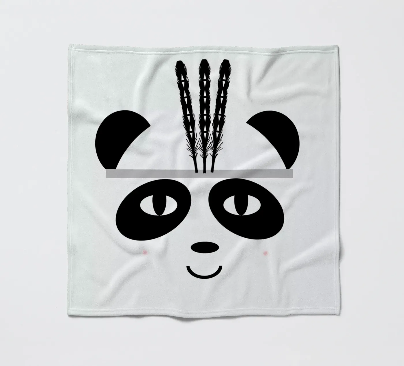 Panda coperta in pile da Charlotte Winter