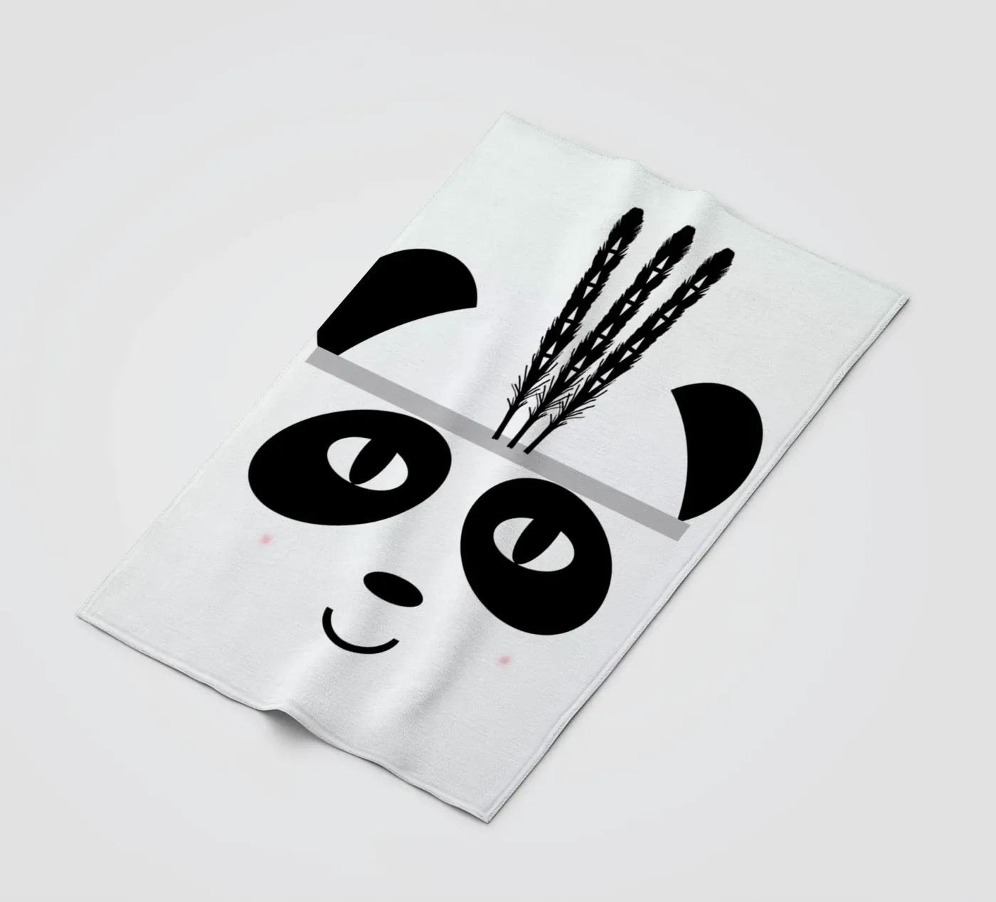 Panda coperta in pile da Charlotte Winter