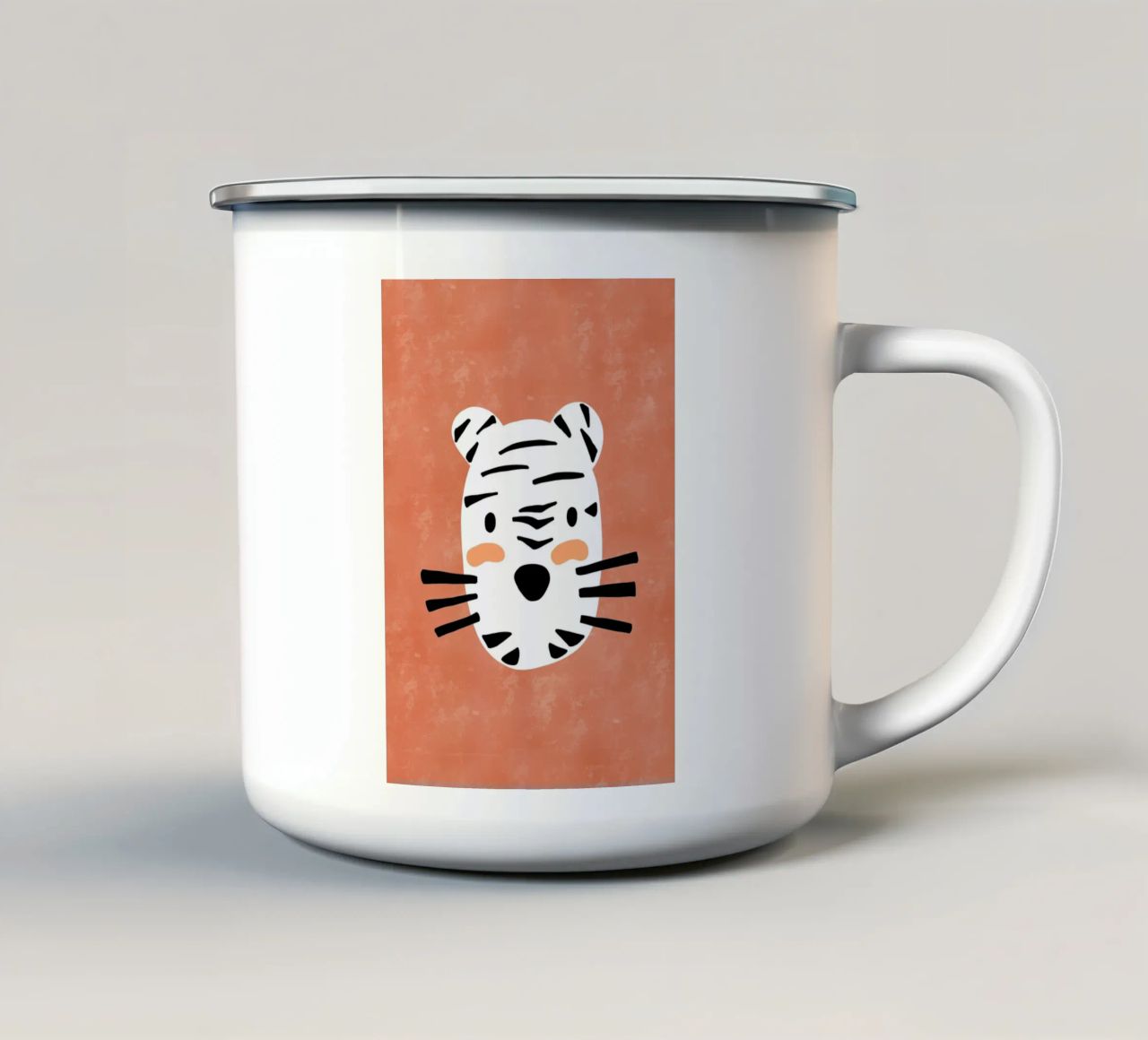 Kleiner Tiger tazza in smalto da BAINAI KIDS