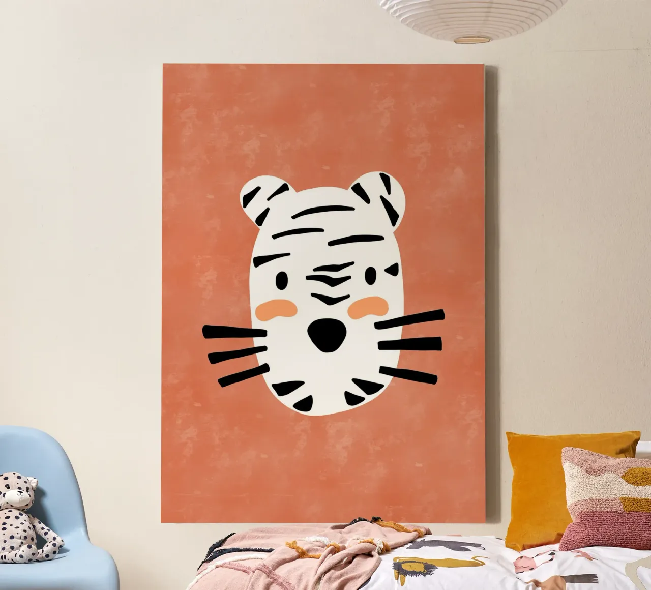 Kleiner Tiger tela con Cornice a cassetta da BAINAI KIDS