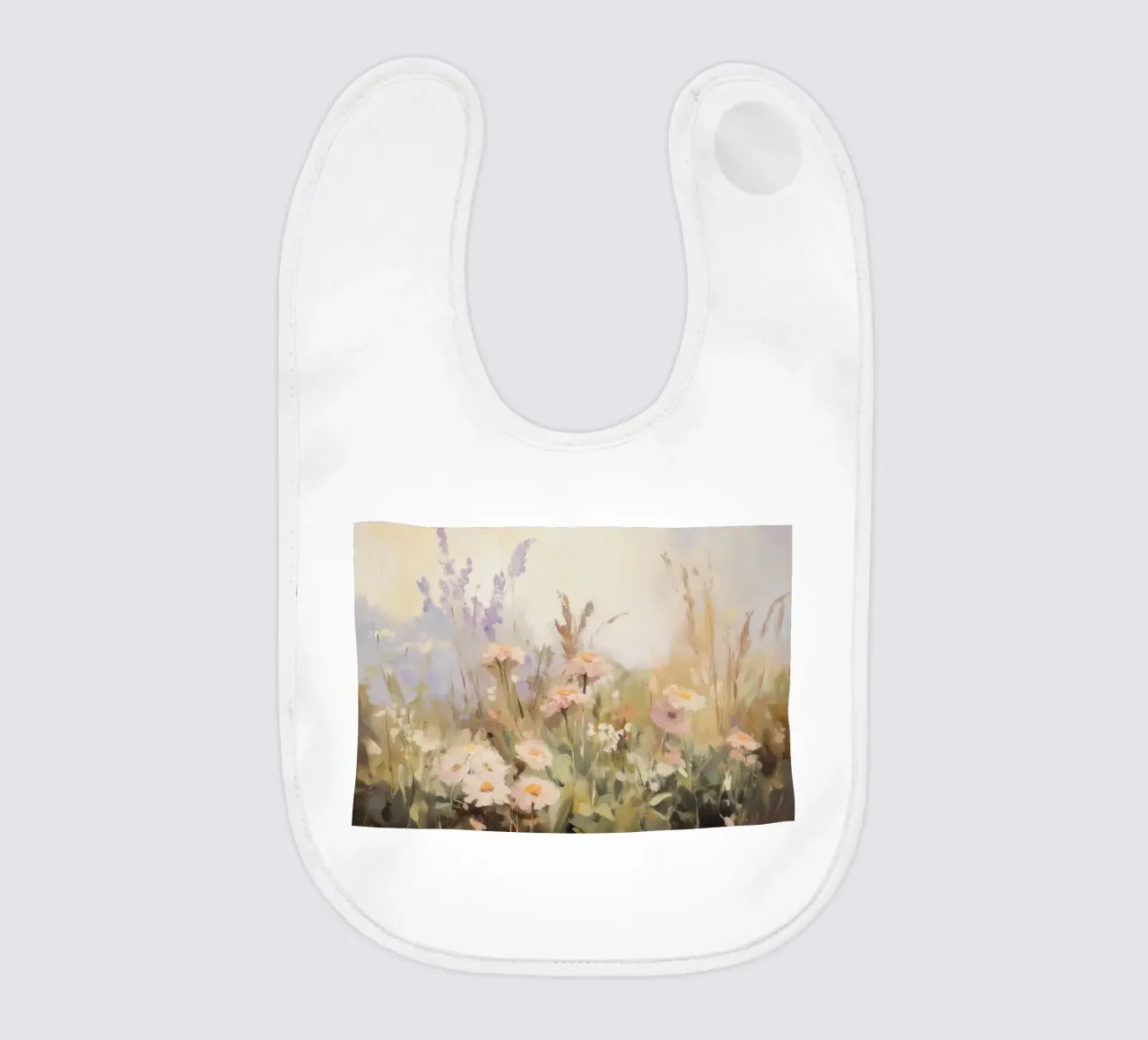 Paesaggio di fiori selvatici bavaglino da Melloi Art Print