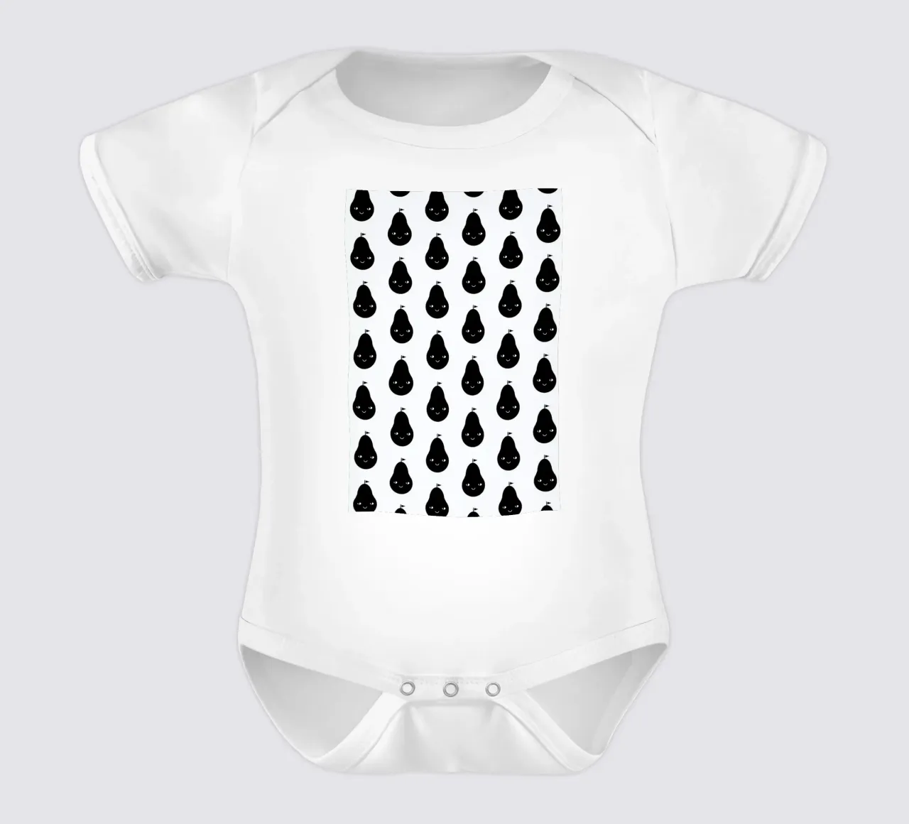 Pear body neonato maniche corte da Charlotte Winter