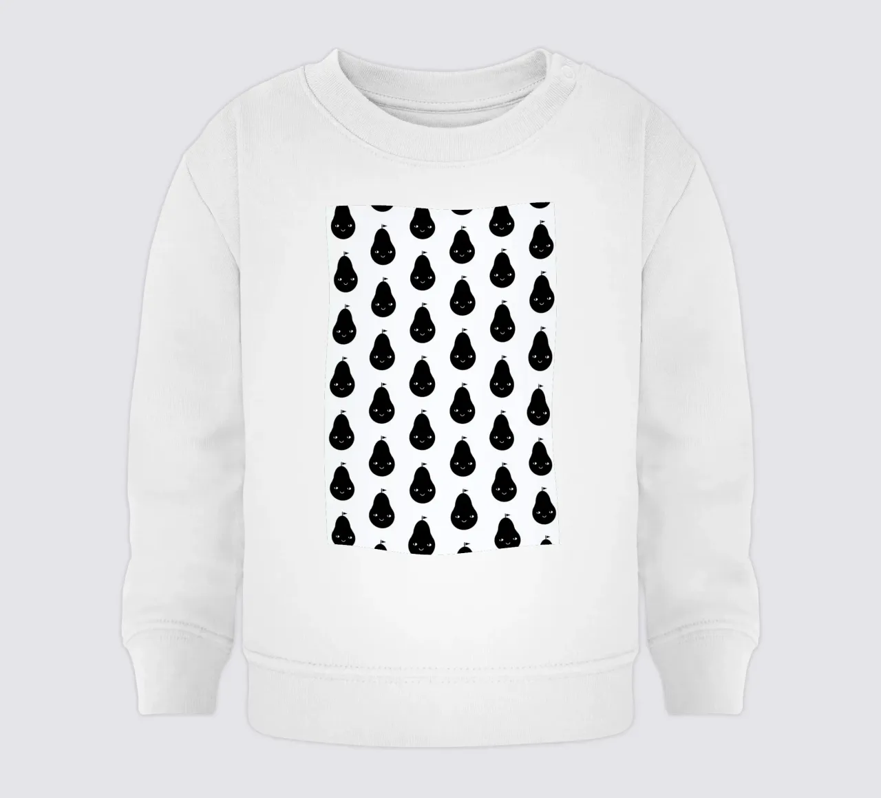 Pear felpa neonato da Charlotte Winter