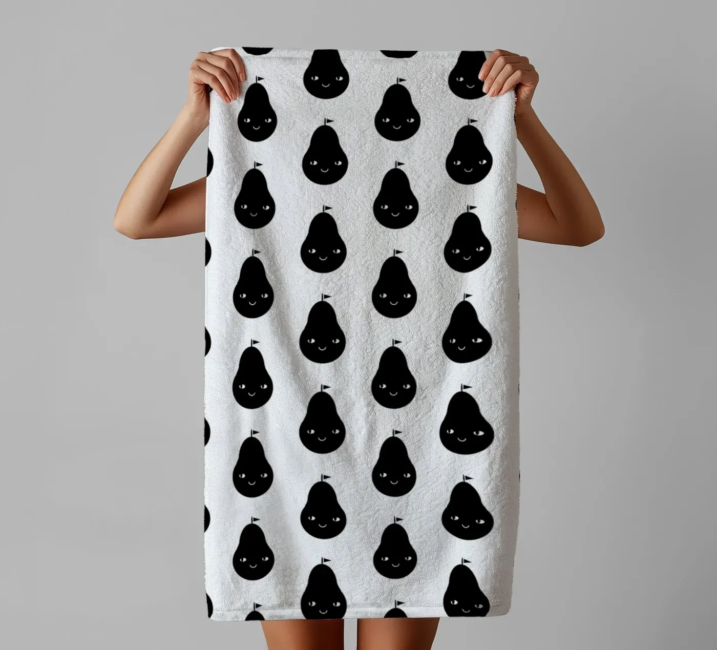 Pear badhanddoek van Charlotte Winter