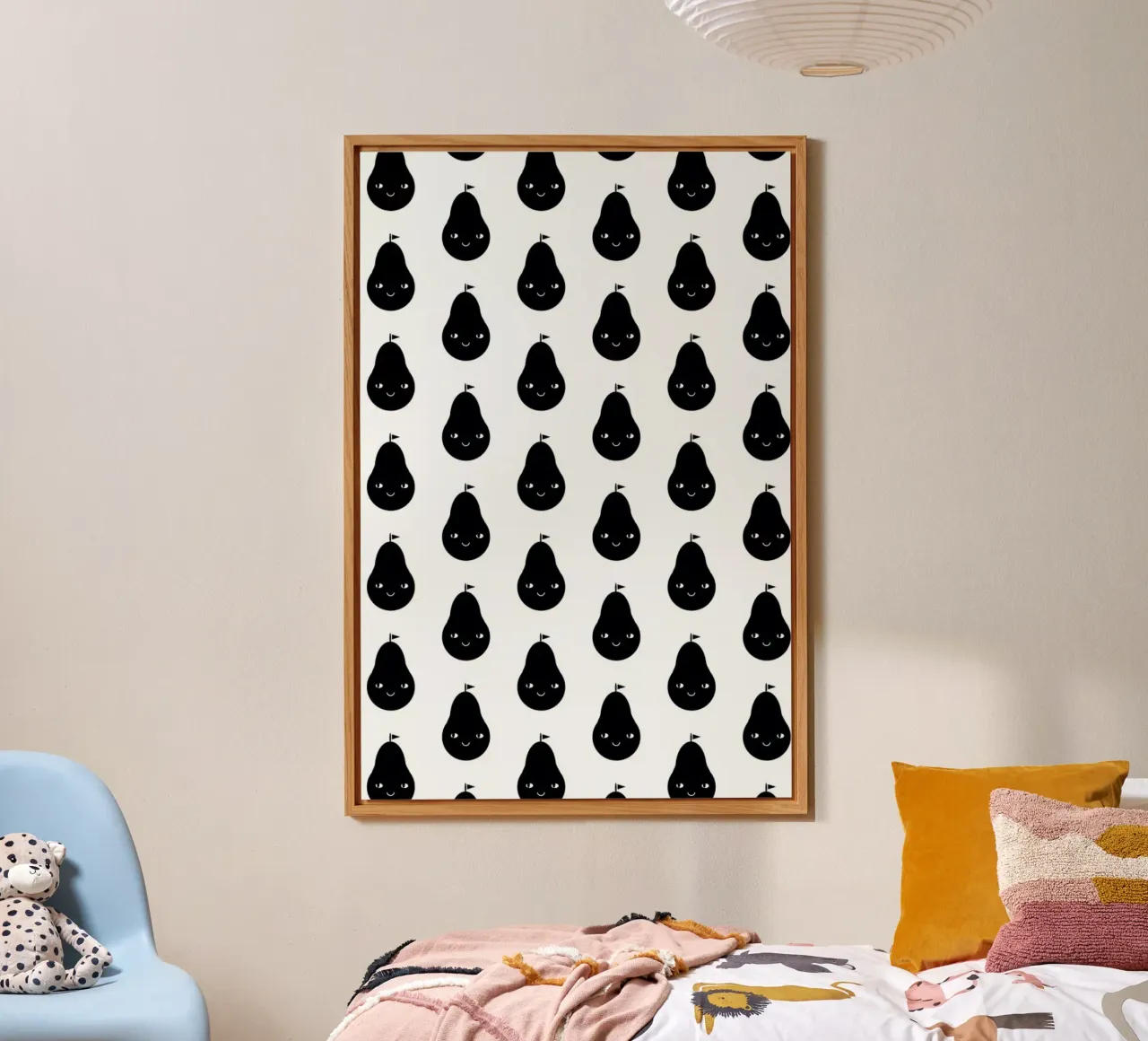 Pear alluminio dibond da Charlotte Winter