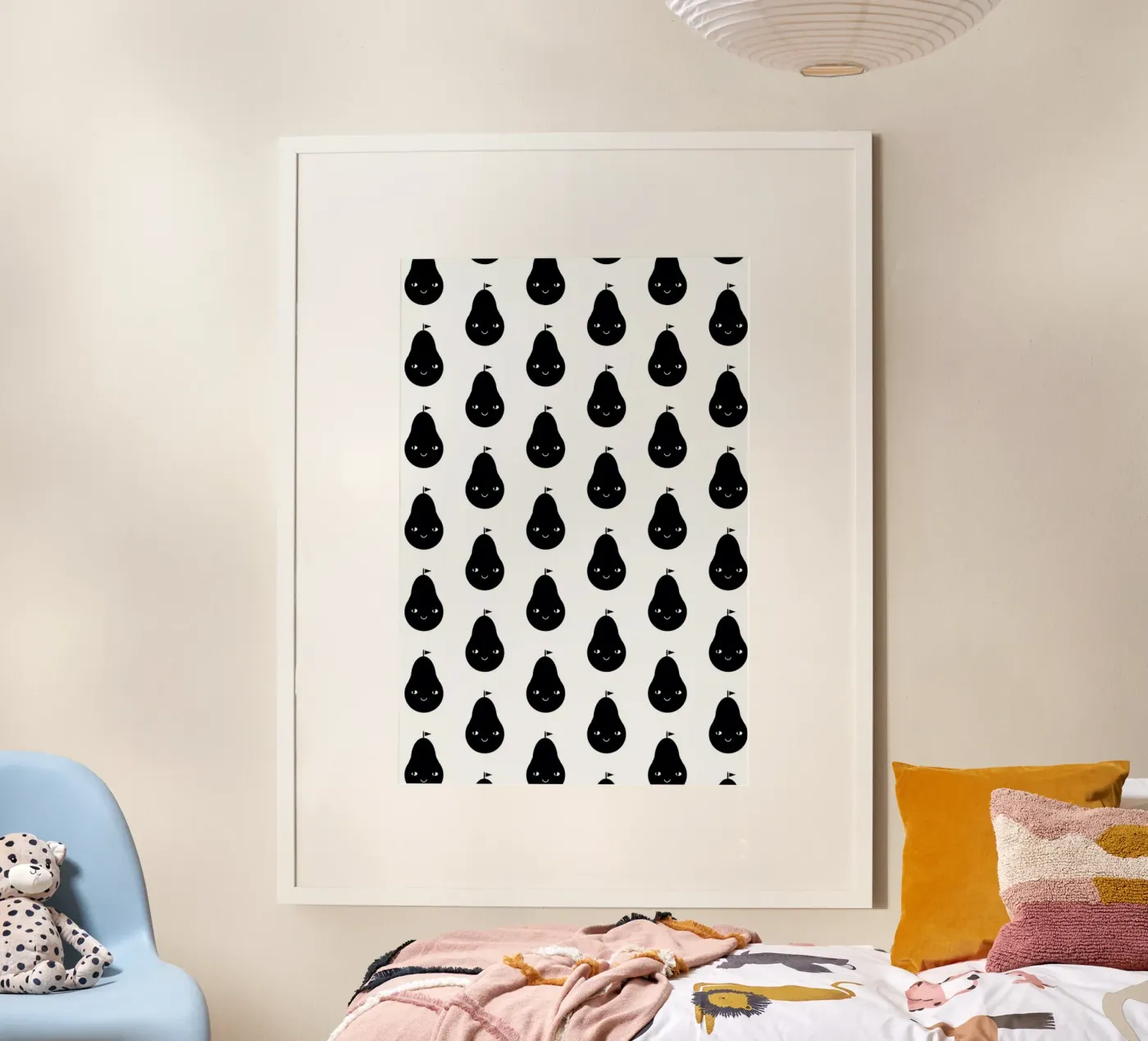 Pear Poster von Charlotte Winter