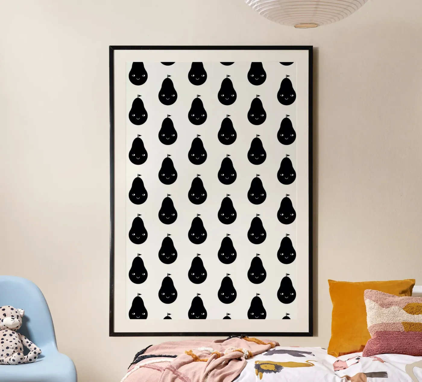 Pear Poster von Charlotte Winter