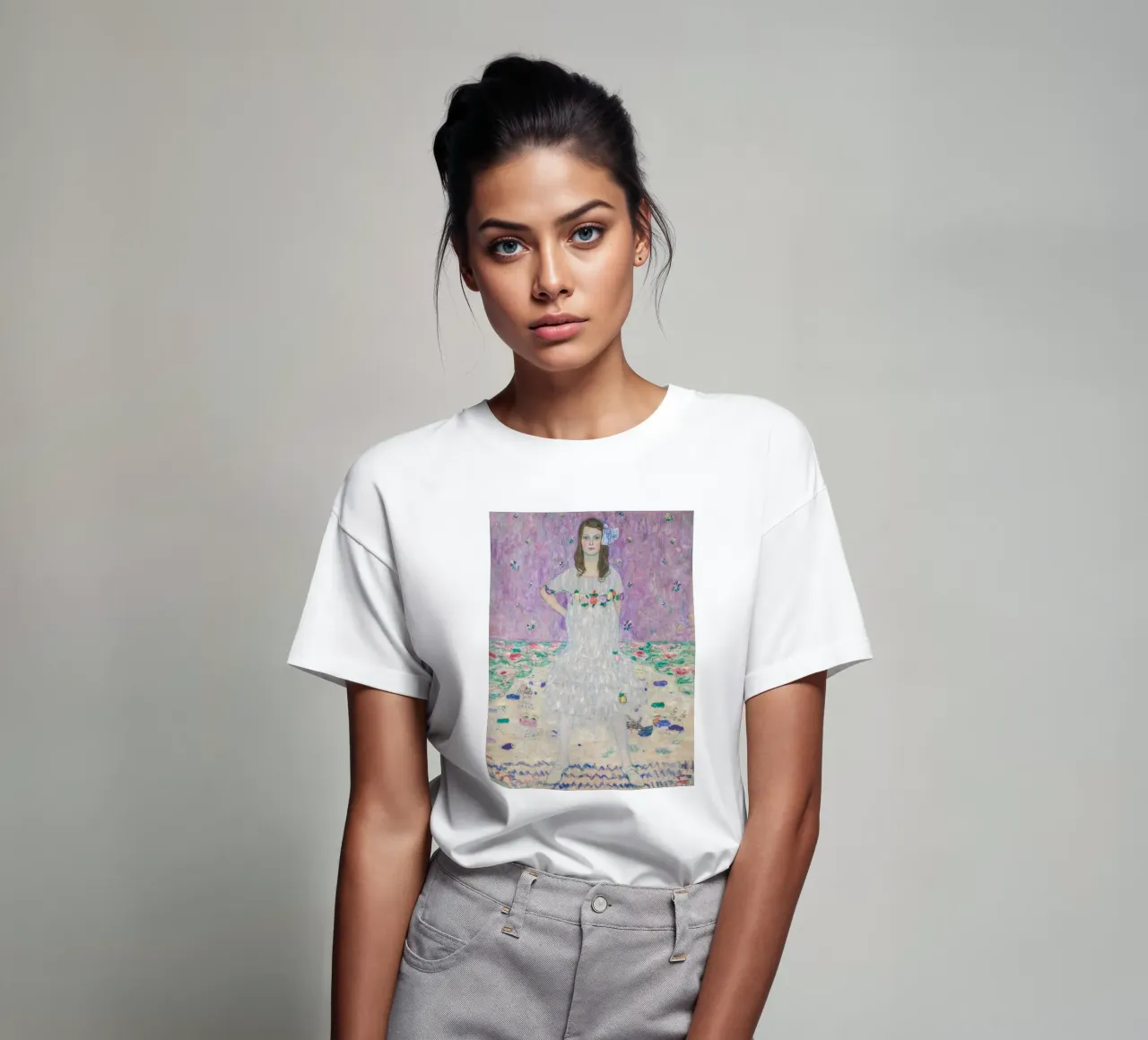 Ritratto Mäda Primavesi, Gustav Klimt t-shirt da Carinaprint