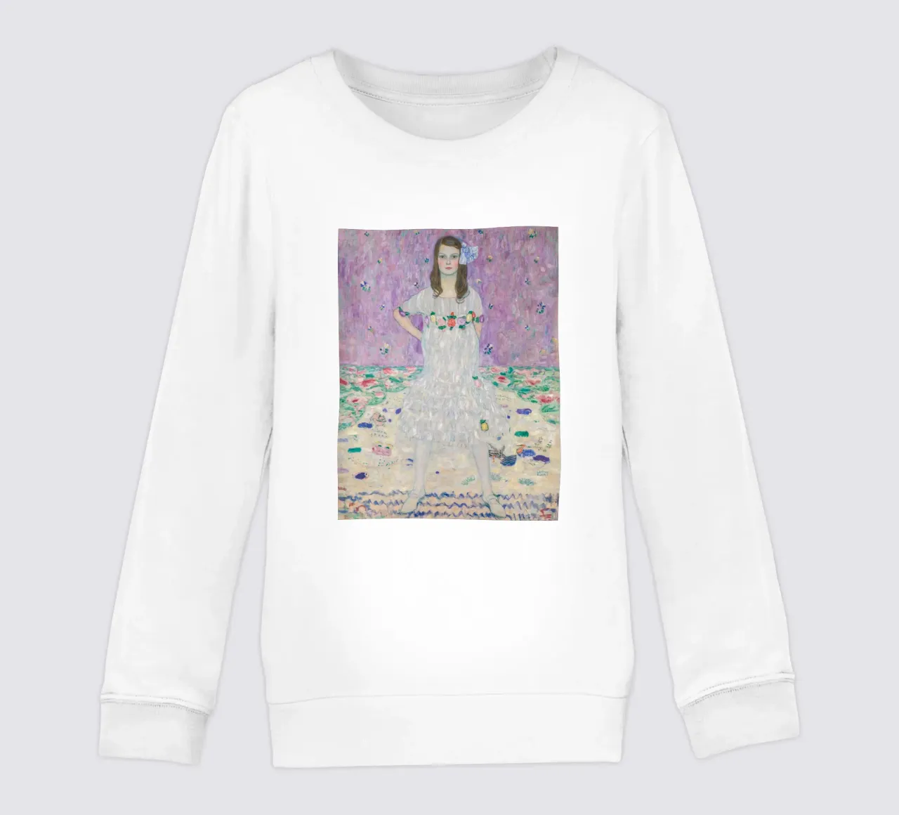 Ritratto Mäda Primavesi, Gustav Klimt felpa bambino da Carinaprint