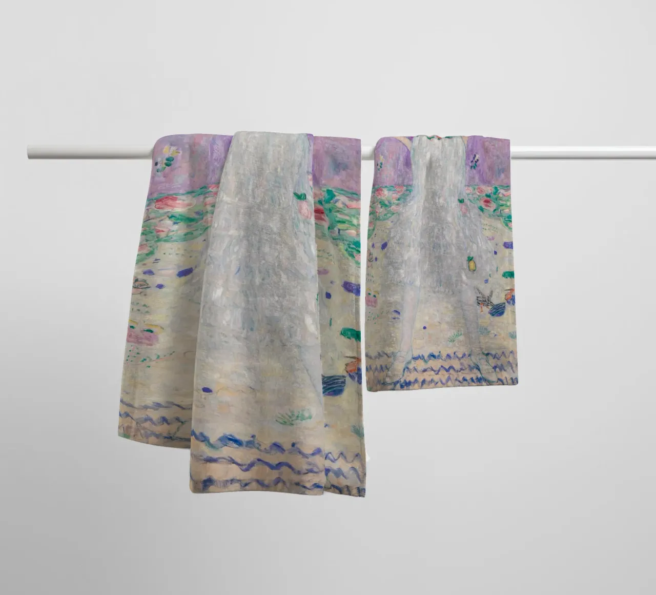 Ritratto Mäda Primavesi, Gustav Klimt asciugamano da bagno da Carinaprint