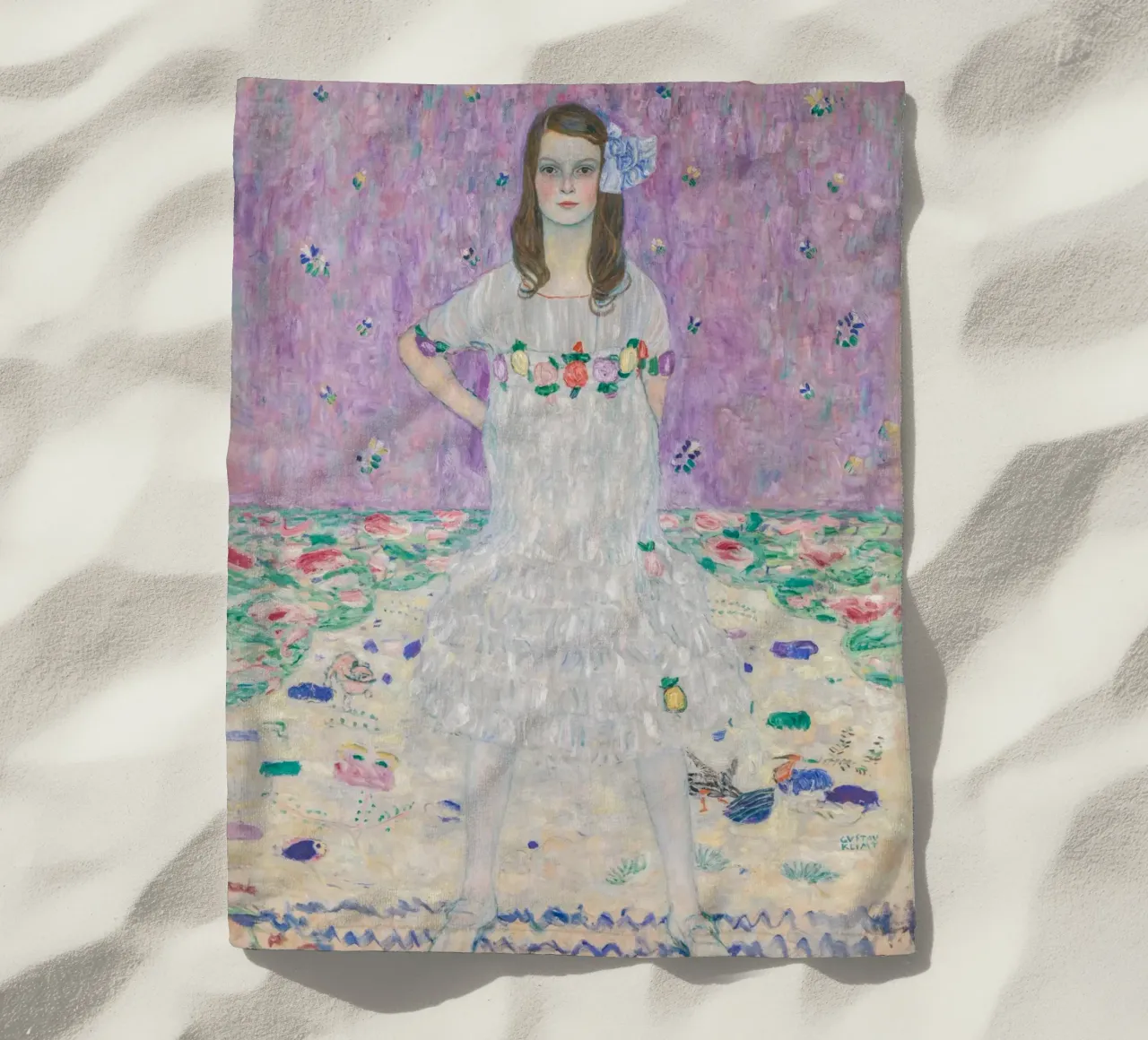 Ritratto Mäda Primavesi, Gustav Klimt telo mare da Carinaprint