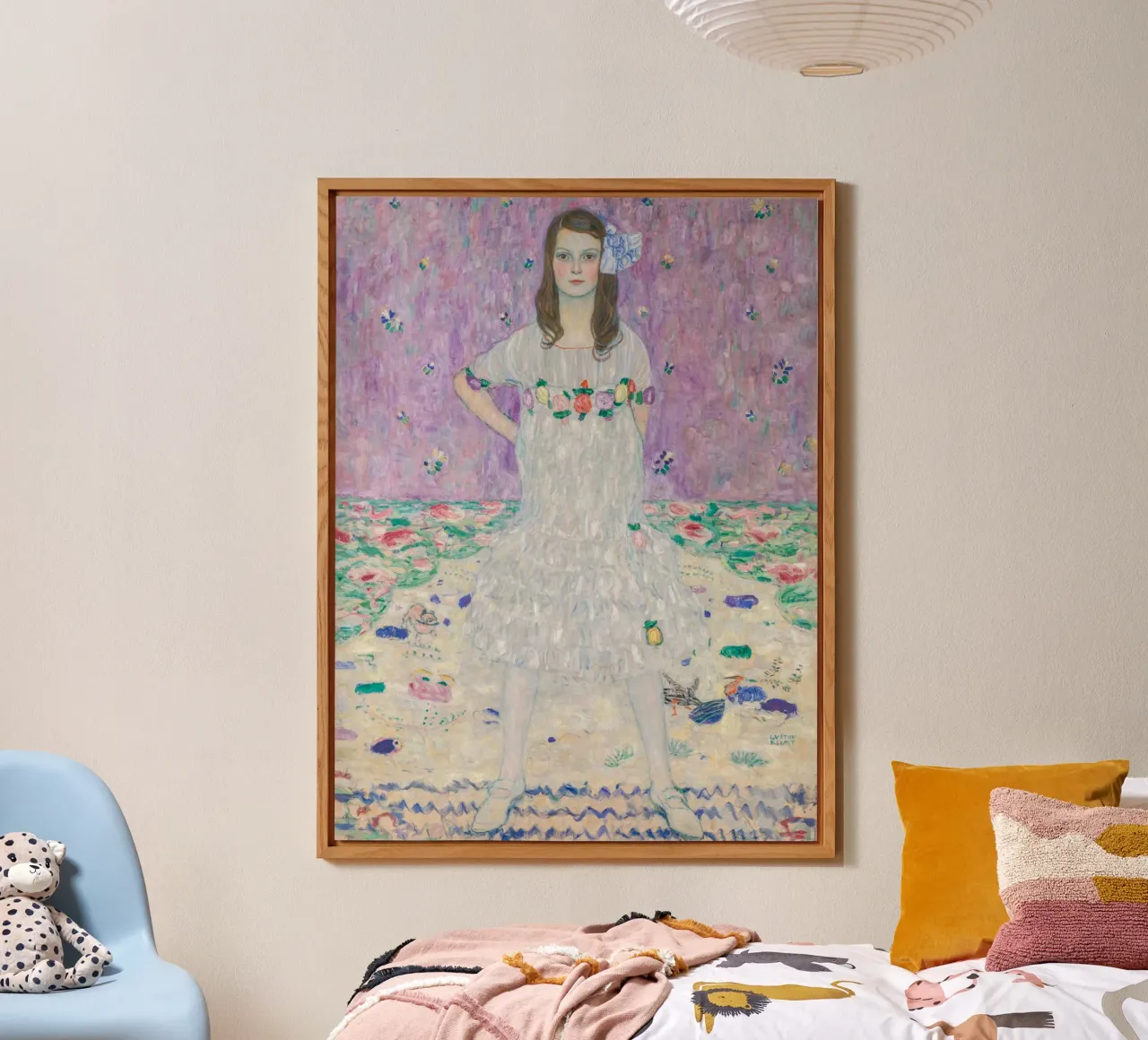 Retrato Mäda Primavesi, Gustav Klimt aluminio dibond de Carinaprint