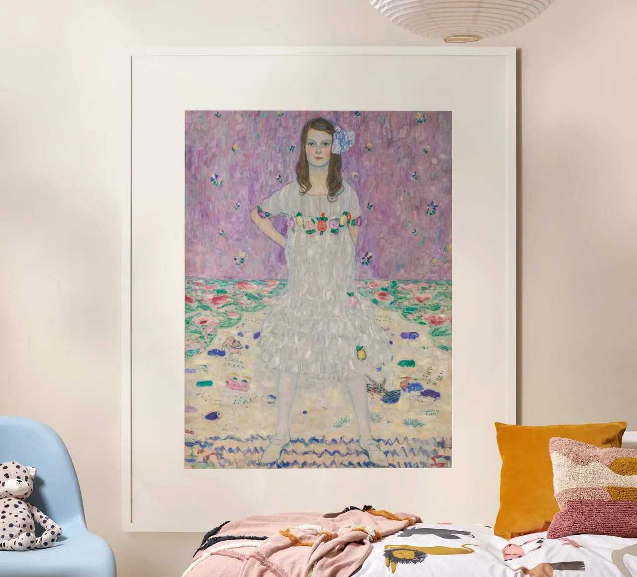 Ritratto Mäda Primavesi, Gustav Klimt carta hahnemühle da Carinaprint