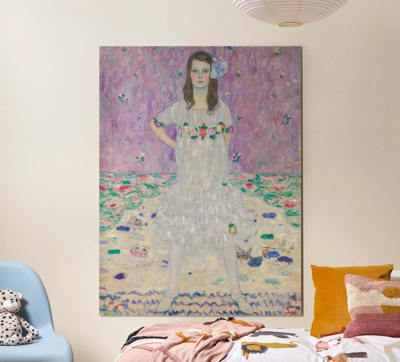 Ritratto Mäda Primavesi, Gustav Klimt carta hahnemühle da Carinaprint