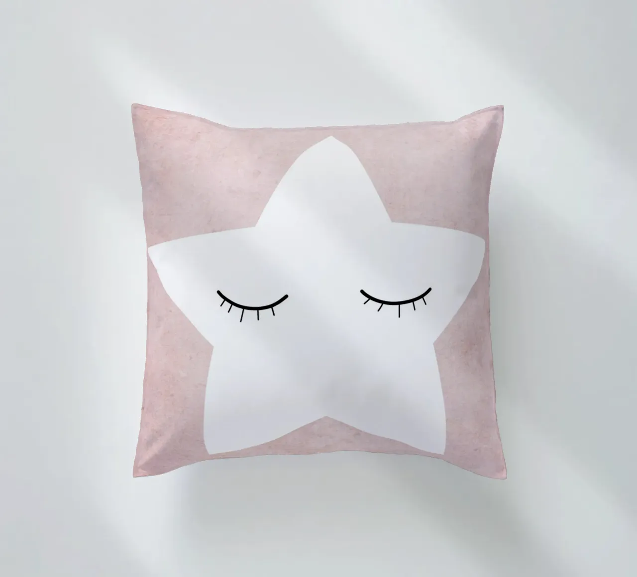 Kleiner Stern - rosa cuscino da BAINAI KIDS