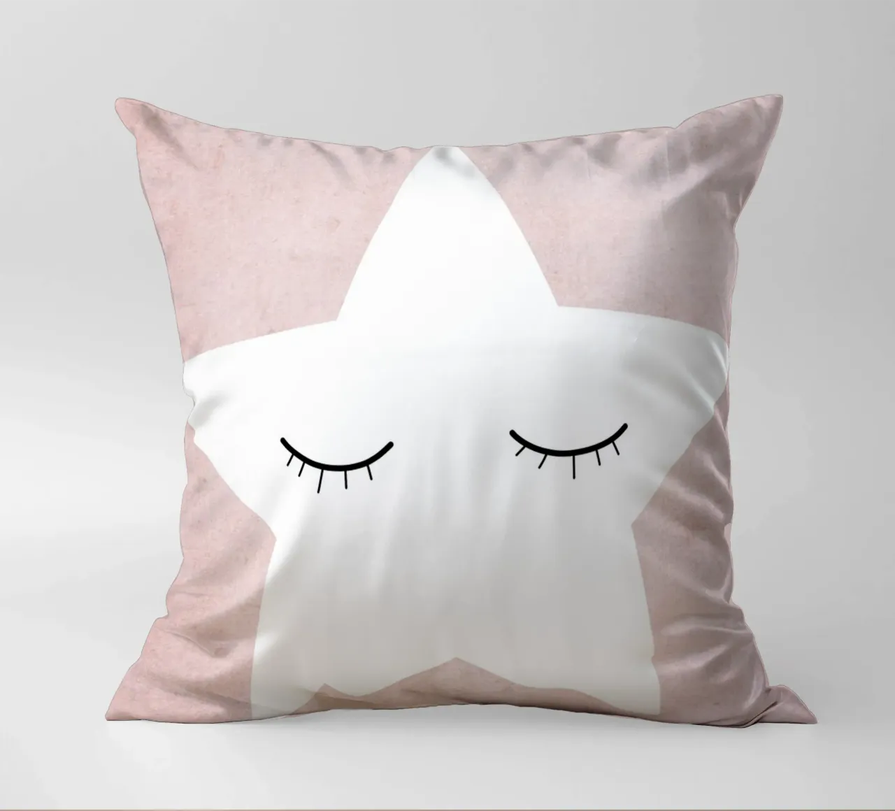 Kleiner Stern - rosa cuscino da BAINAI KIDS