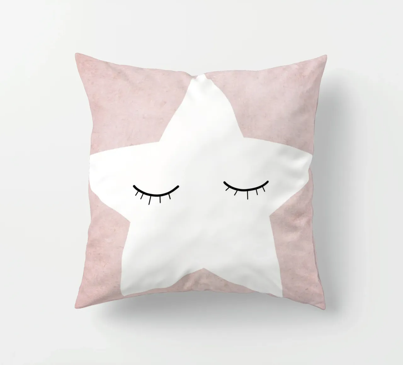 Kleiner Stern - rosa cuscino da BAINAI KIDS