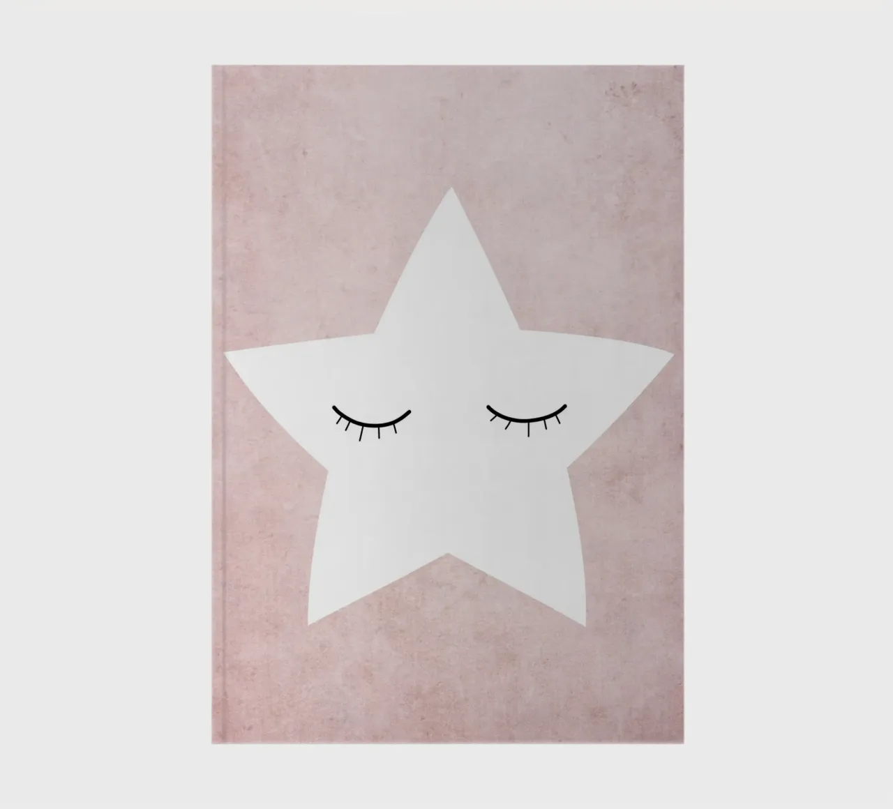 Kleiner Stern - rosa notebook by BAINAI KIDS