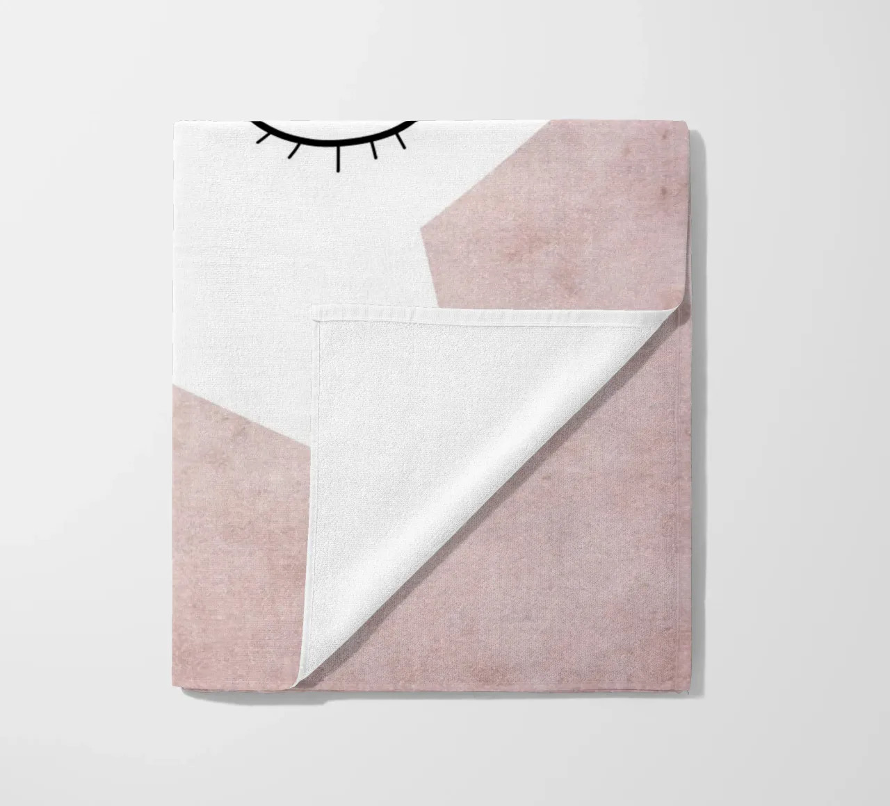 Kleiner Stern - rosa telo mare da BAINAI KIDS