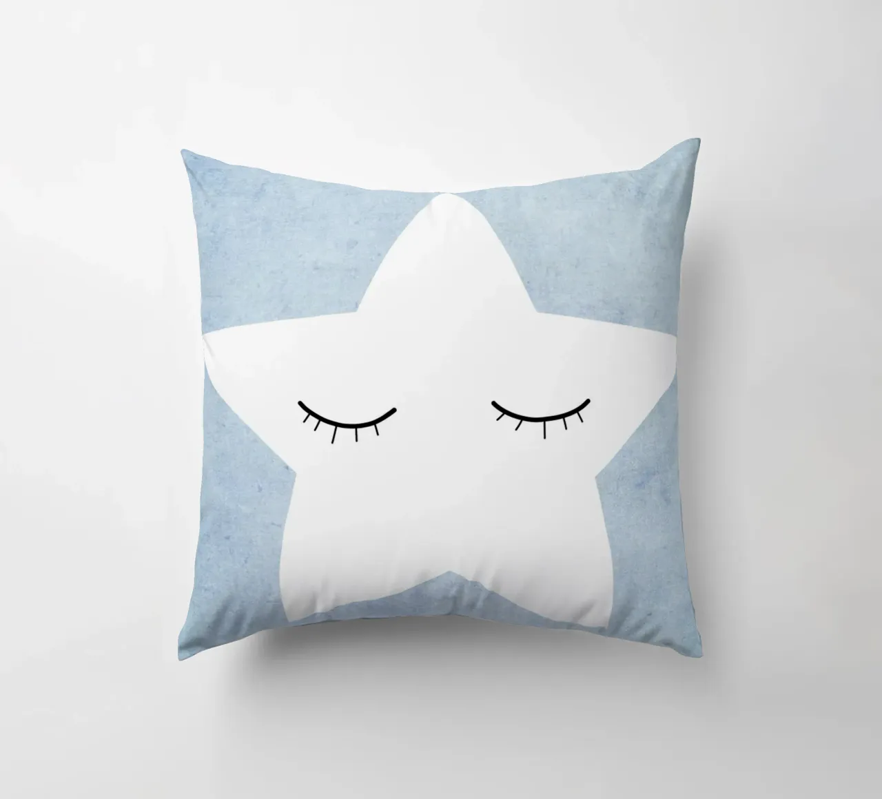 Kleiner Stern - blau cuscino da BAINAI KIDS