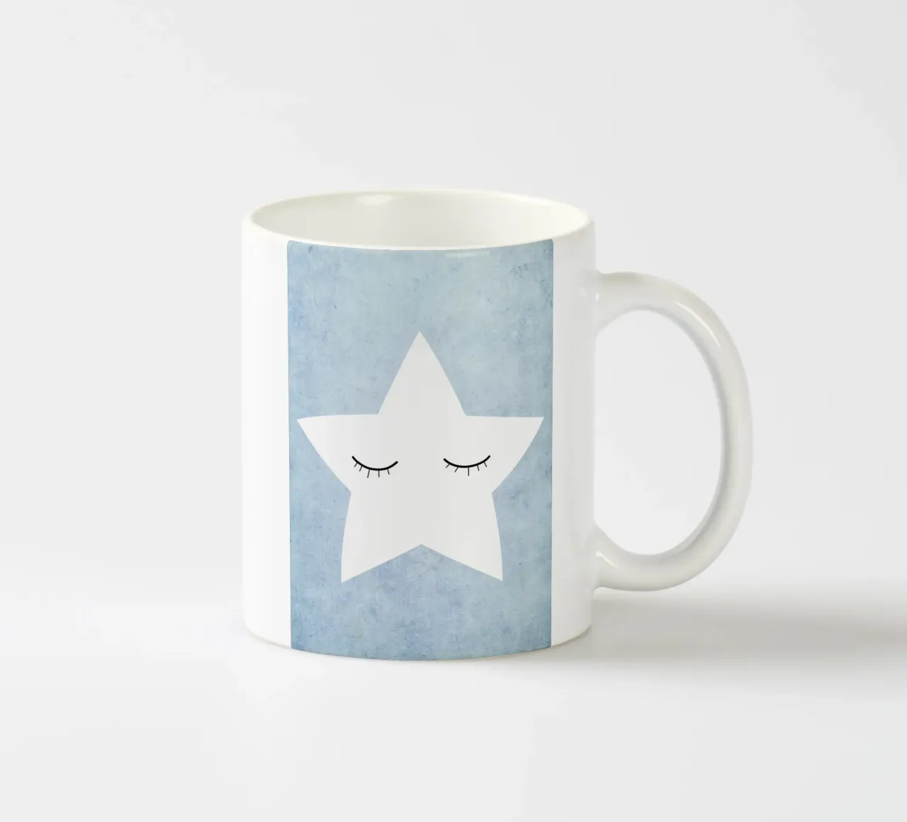 Kleiner Stern - blau tazza in ceramica da BAINAI KIDS