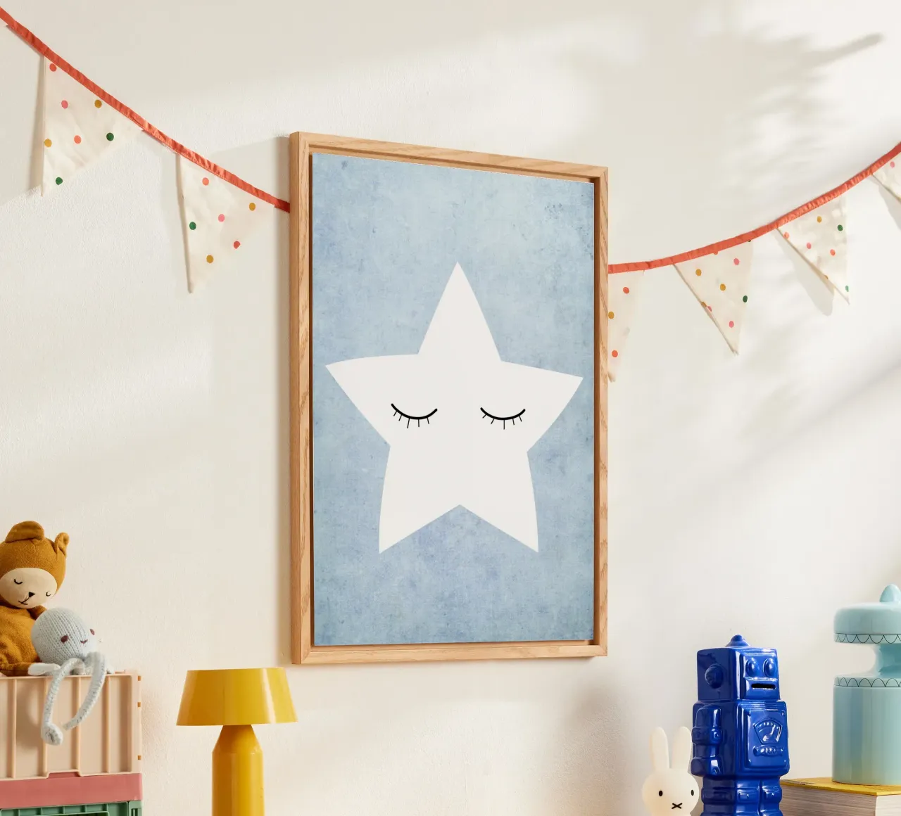 Kleiner Stern - blau plexiglass da BAINAI KIDS