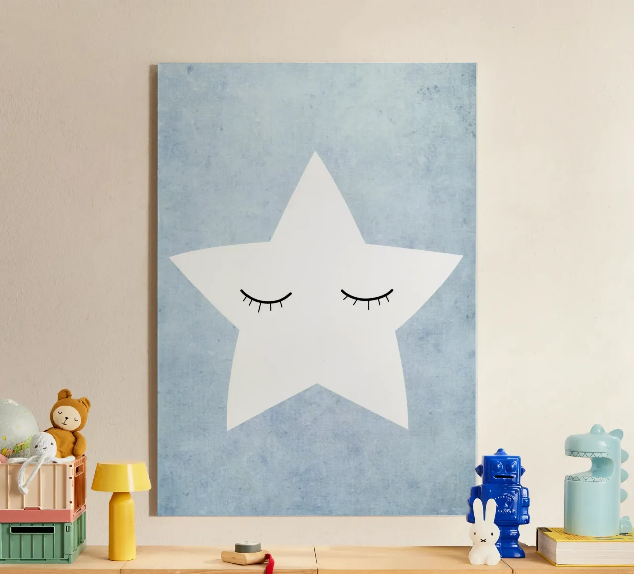 Kleiner Stern - blau plexiglass da BAINAI KIDS