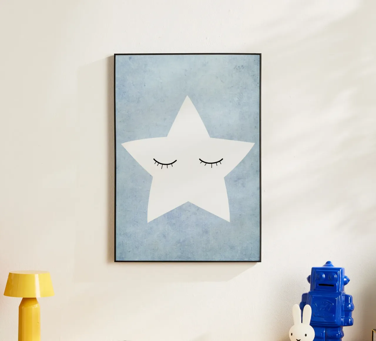 Kleiner Stern - blau alluminio dibond da BAINAI KIDS